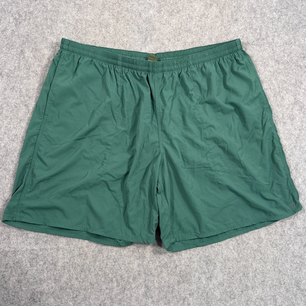 Duck Camp Gator Green Activewear 7" Scout Athletic Shorts‎ Men's Size 2X